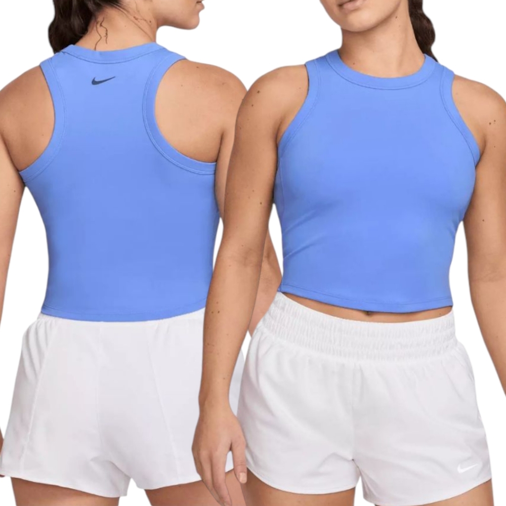 Nike Solid Lilac Crop Tank XL